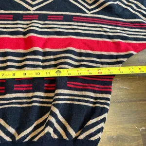 Pendleton Portland Collection Merino Wool Top Blouse Sweater Short Sleeve S Flaw thumbnail 5