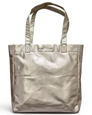 NWOT Marc Jacobs Daisy tote bag metallic goldish pink/champagne shopper thumbnail 1