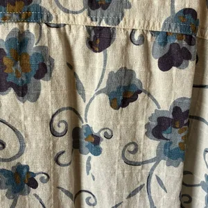 FINAL MARKDOWN HGNY Jeans Floral Linen Blend Top large thumbnail 10