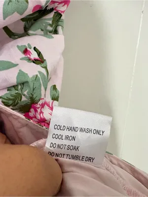 Hello Molly Find An Oasis Mini Dress Pink Floral Puff Sleeve Ruched Size M NWT thumbnail 10