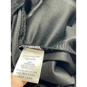 Davi & Dani Bow Print Size Small Black Hoodie and Shorts Matching Lounge Set thumbnail 12