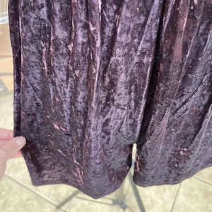 American Eagle Romper Small Velvet Y2k 90's Festival Gothic Punk Rock Whimsigoth thumbnail 7