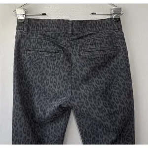 Democracy Jeans Size 6 Absolution Leopard Print Denim Skinny Indie Sleaze Emo thumbnail 4