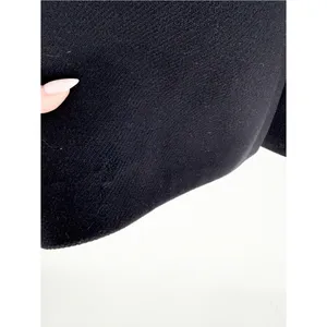 NWT ZARA ZW‎ Collection Black Wool Blend Coat Women's M Quiet Luxury thumbnail 5