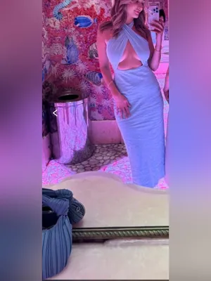 Simon Miller Blue Breeze Yabba Linen Dress 8 thumbnail 6