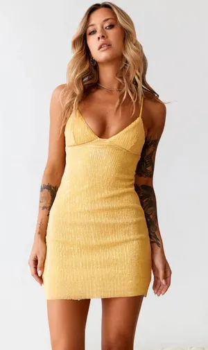 Hello Molly Homecoming Sequin Dress thumbnail 2