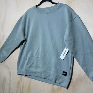 DKNY Sport Sweatshirt Womens Large Green Crewneck‎ Pullover NWT Casual thumbnail 2