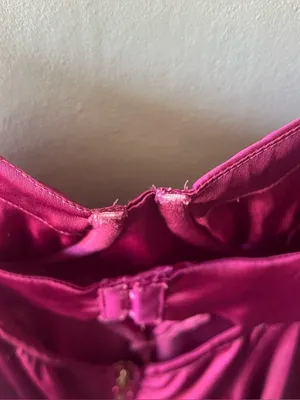 For Love & Lemons Isabella Bustier Hot Pink Fuchsia Mini Dress Size Small thumbnail 10