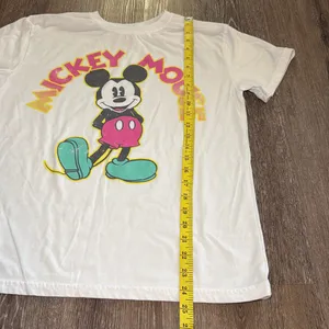 Disney Womens Mickey Mouse White Short‎ Sleeve T Shirt Size Large thumbnail 5