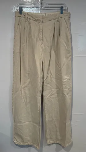 Cream Khaki material Abercrombie and Fitch‎ trousers thumbnail 1