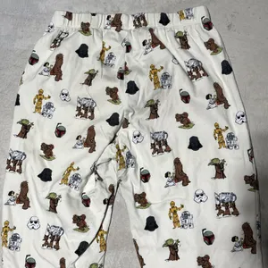 Disney Pajama Bottoms Men's SZ M AOP Star Wars Loungewear Pants Yoda Chewy thumbnail 9