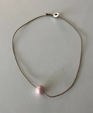 Tula Blue Pink Pearl Necklace thumbnail 1