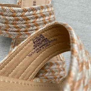 Lucky Brand Decime Espadrille Braided Jute Sandals size 8.5 thumbnail 9