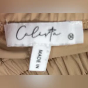 Calista M Sequin Embellished Golden Tan Joggers thumbnail 9