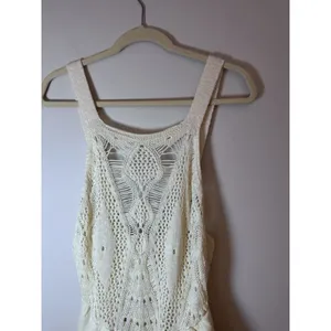 Free People Beach Irina Low Back Fauxchet Romper Medium Tofu Beach/Resort NWT thumbnail 12