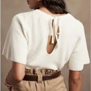 Banana Republic tie back sweater thumbnail 2