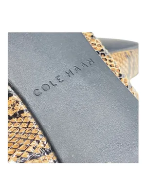 Cole Haan ⌘ Deltona Cap Toe Gore Leather Ballet Flats ⌘ Brown Snakeskin ⌘ 7.5M thumbnail 12