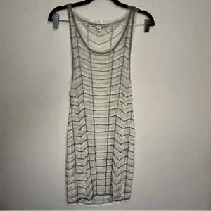 Urban Outfitters‎ UO Twiggy Sheer Embellished Beaded Mesh Mini Dress thumbnail 5