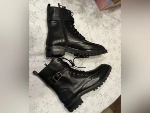 NEW French Connection Women’s Peri Boots – Black – Size 10 thumbnail 6