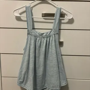 Free People Good For You Light Blue Tank Top thumbnail 2