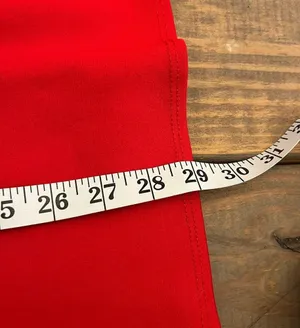 NWT Red knit pencil skirt size small Modest wear thumbnail 5