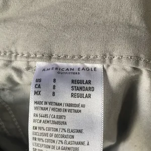 Women's American Eagle‎ Outfitters Gray Cargo Baggy Joggers Size 8 thumbnail 4