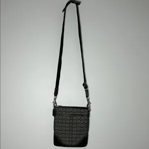Vintage Coach Signature Canvas Crossbody Bag Mini Coach "c" Monogram Purse Small thumbnail 13