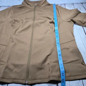 Girlfriend Collective Parker Seamed‎ Jacket Sepia Brown XXXL 6230-SEP-XXXL NWT thumbnail 9
