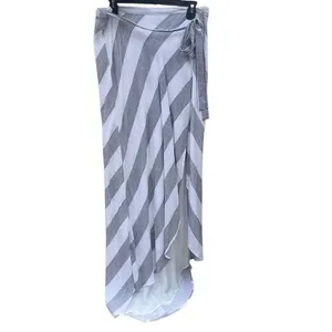 546. Lulus striped top and wrap skirt set small & med thumbnail 3