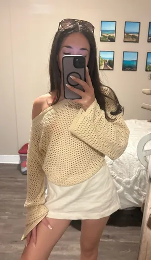 Windsor Crochet Knit Off-Shoulder Top thumbnail 1