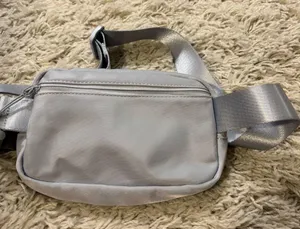Stylish Gray/Blue Belt Bag Gray thumbnail 6