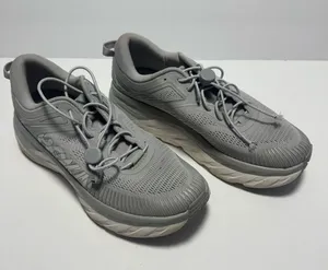 Hoka One One Bondi 7 Women's 9.5 Gray thumbnail 1