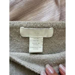 H&M Square Neck Puff Sleeve Sweater XS thumbnail 3