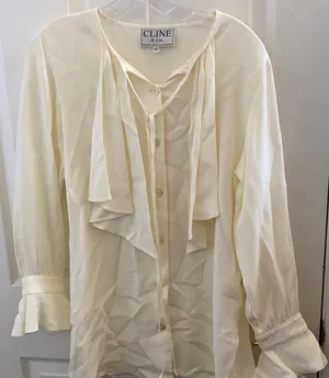 FINAL MARKDOWN Ladies’ Cline & Co. Renaissance-look Blouse small thumbnail 1