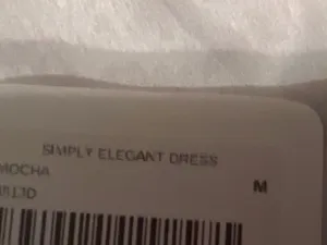 NWT Pink Moon Bay Zebra Side Slit Dress thumbnail 3