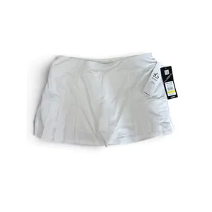 HEAD Womens Dri-Motion Pleated Tennis Skort‎ Stark White Large thumbnail 2