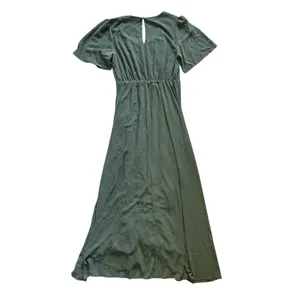 Baltic Born Esti Maxi Dress NWT Large Dark Sage‎ Green Boho Wedding Romantic thumbnail 9