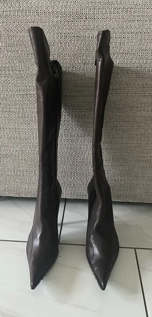Gianni Bravo high boots Black Size 37 Europe thumbnail 1