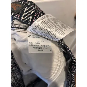 Levi Strauss Mid Rise Ankle Skinny‎ Pants Women Size 16 W33 Geometric Print thumbnail 7