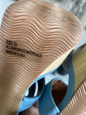 Baby Blue Heels Size 7.5 thumbnail 6