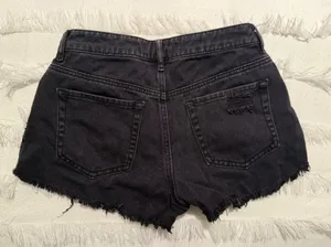 PacSun High Rise Festival Short Black thumbnail 2