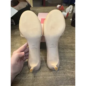 KATE SPADE New York Women's Size 9.5‎ M Savvi Heeled Sandal, Tusk NEW thumbnail 7