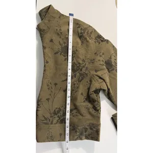 Element‎ Botanical Floral Olive Corduroy Zip Cropped Jacket F241647 Medium NWT thumbnail 8