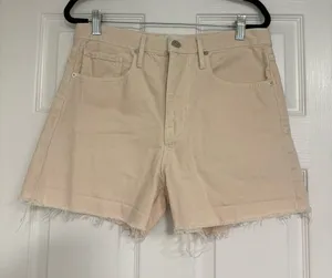 Frame Pale Pink‎ Jean Shorts Size 27 thumbnail 1