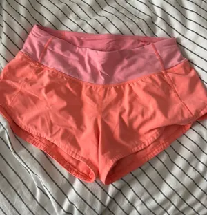 Pink Lululemon Shorts Hotty Hot 2.5" thumbnail 1