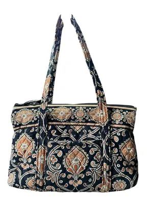 Vera Bradley Quilted Floral Tote Bag thumbnail 1