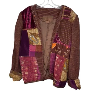 Vintage Patchwork‎ Jacket Size L thumbnail 1