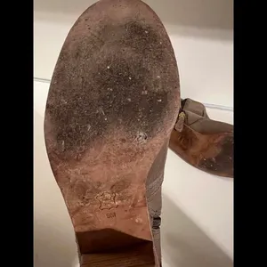 Tory Burch Stylish Tan Suede Ankle Booties - 9M thumbnail 6