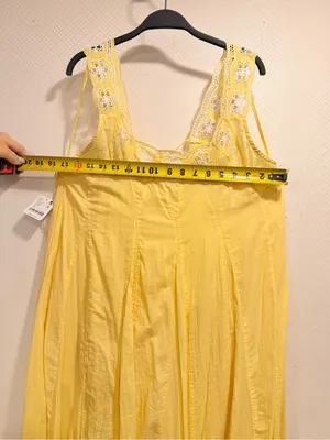 NWT Free People To The Moon Maxi Dress Flowy Boho Sleeveless XS MSRP $168 thumbnail 4