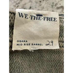 FREE PEOPLE We The Free Osaka Jeans spearmint size 29 NWT boho indie thumbnail 9